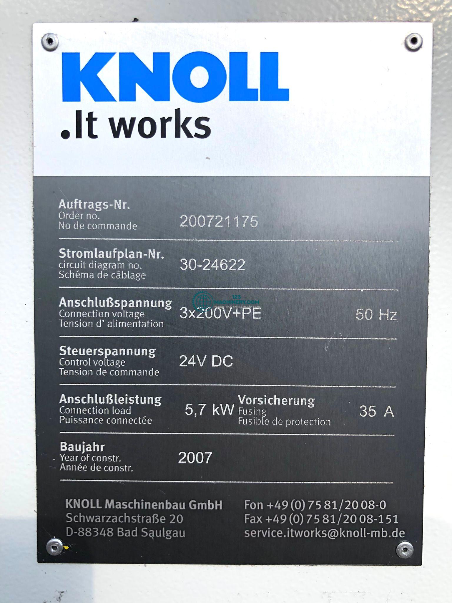 Kühlmittel - Filteranlage KNOLL KF 600 / 1500